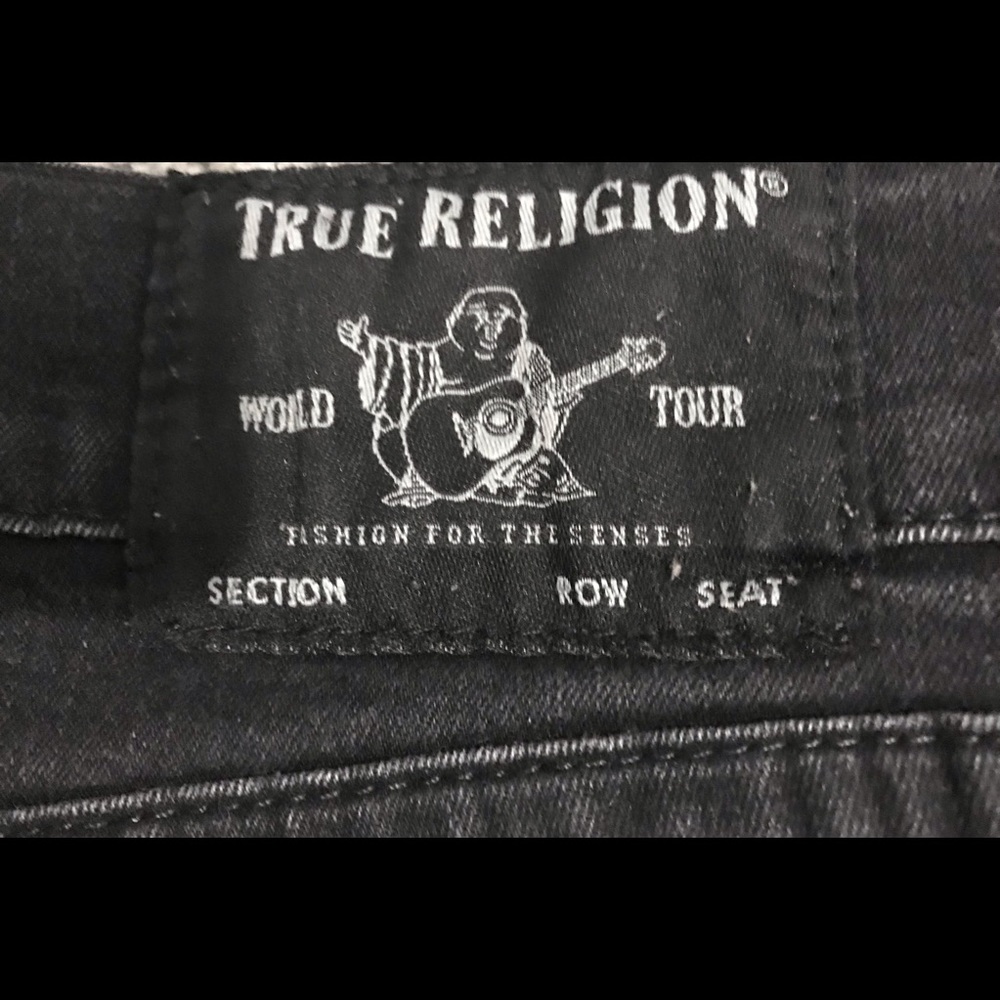True Religion Black Shorts Men’s size 40